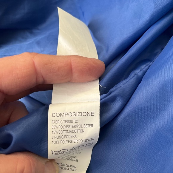 Vintage Sony Bono Jacket, Bright Blue, XL - Picture 5 of 6